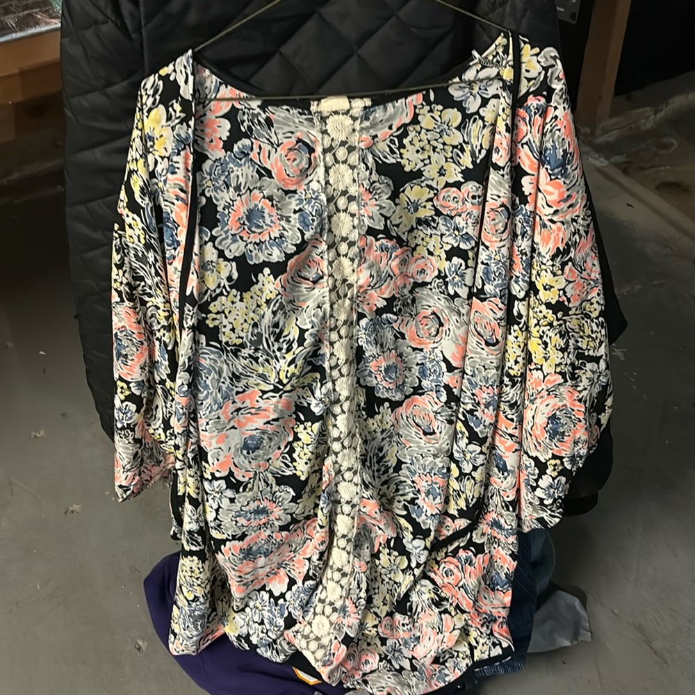 Sure Gypsy floral cardigan L